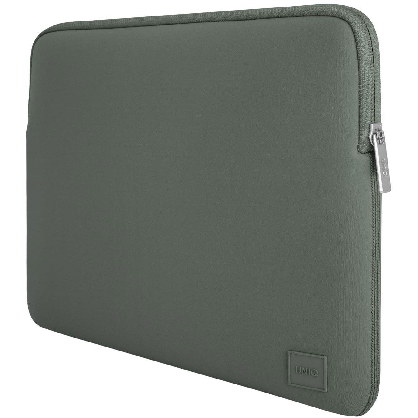 Uniq Cyprus Vízálló tok akár 14"-es laptophoz - zöld (8886463680766)