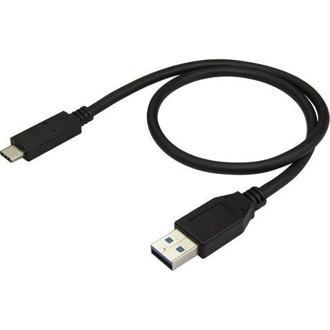 StarTech.com USB31AC50CM USB-kabel USB 3.2 Gen 2 (3.1 Gen 2) 0,5 m USB A USB C 10 Gbit/s Zwart