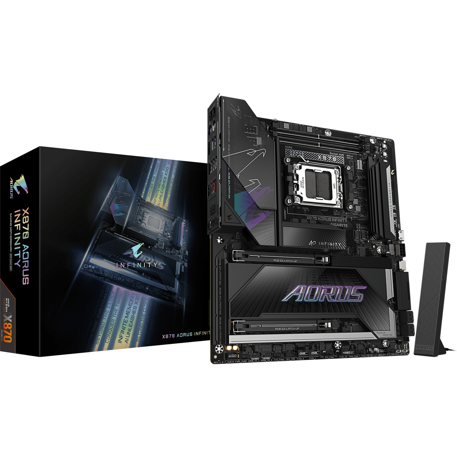 Дънна платка Gigabyte X870 AORUS INFINITY AM5