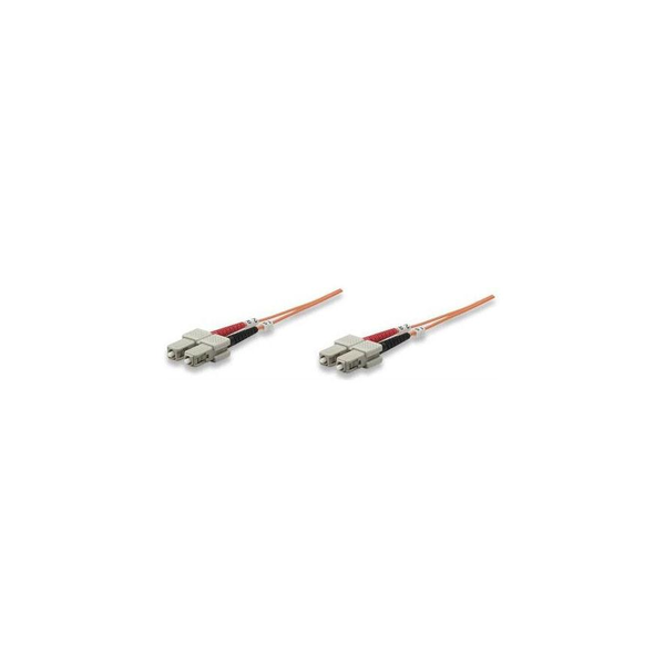 Intellinet 515818 InfiniBand og fiberoptisk kabel 1 m SC Flerfarvet, Orange