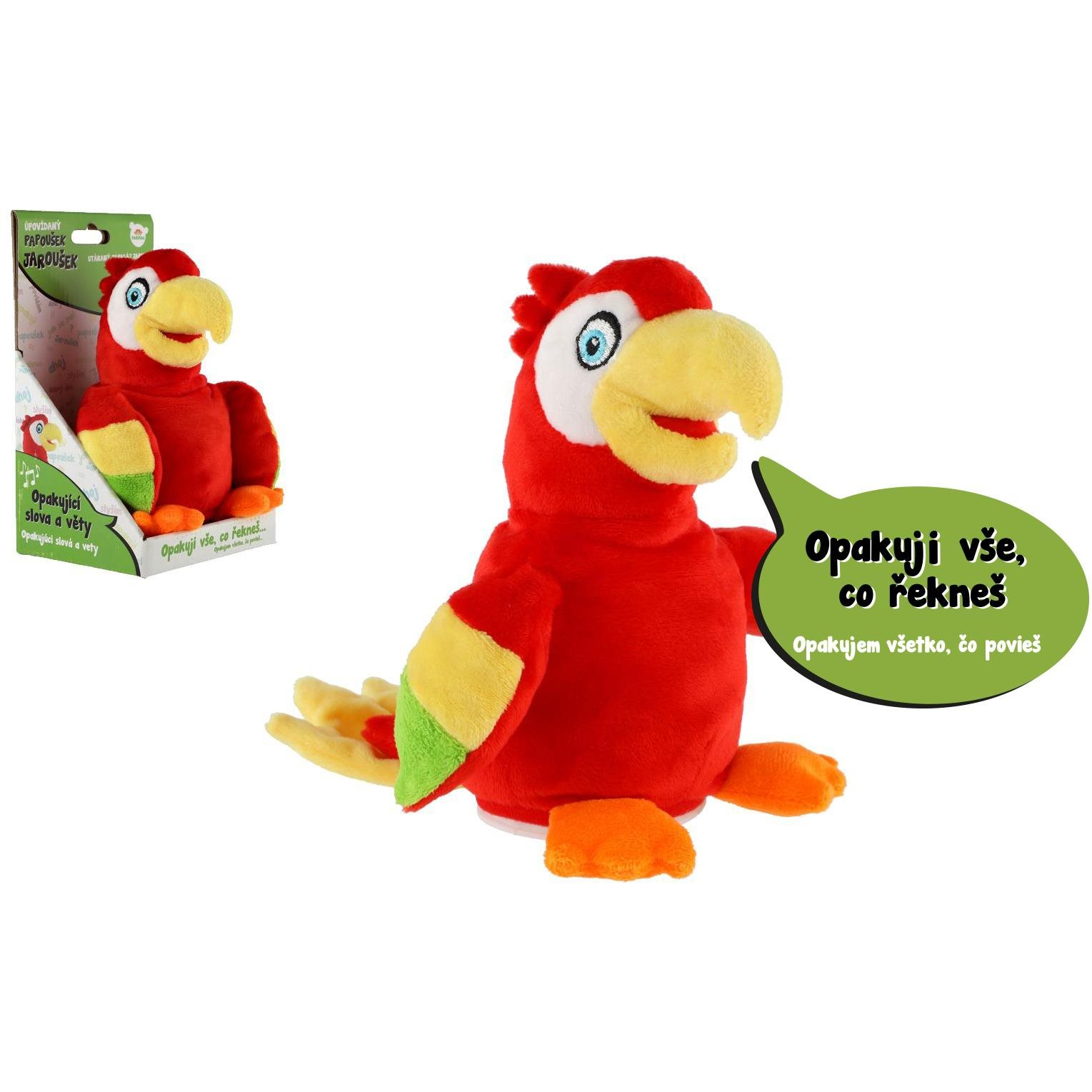 Jarousek, a mondatismétlő papagáj (8592190120177)