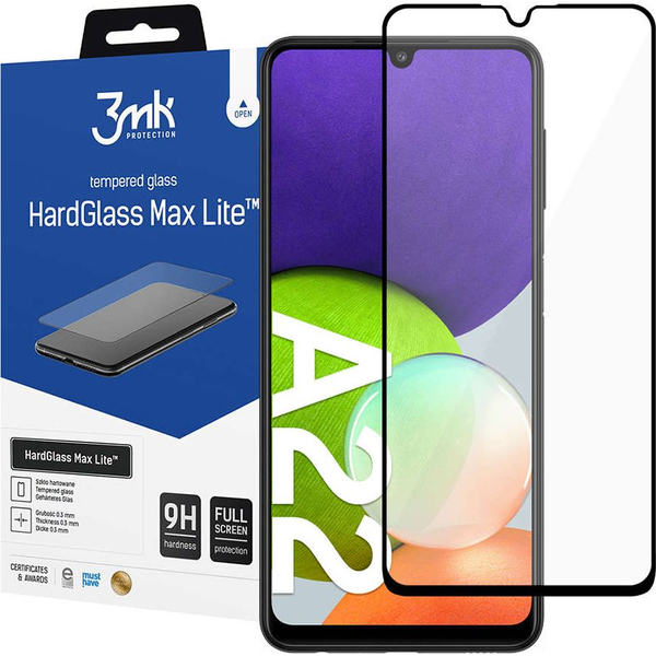 Tvrzené sklo 3MK pro Samsung Galaxy A22 1 ks