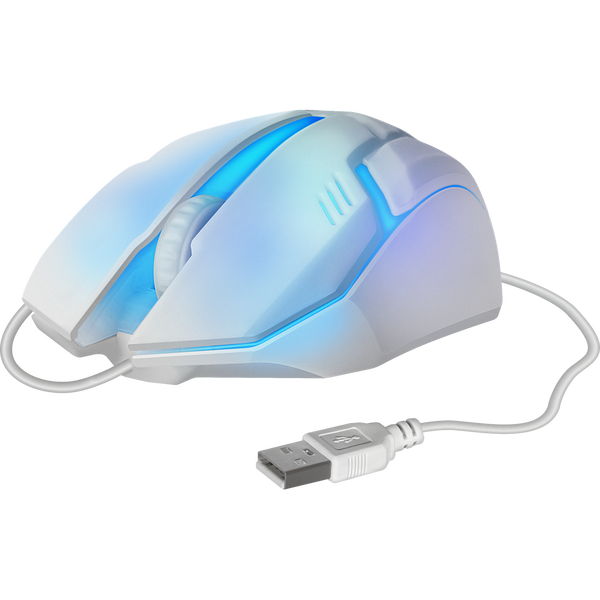 Myš Drátová Defender Cyber Mb-560L 1200Dpi 3P Bílá