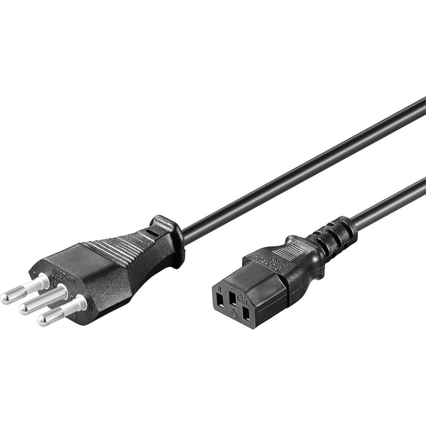 Microconnect PE100450 tápkábel Fekete 5 M C13 csatlakozó