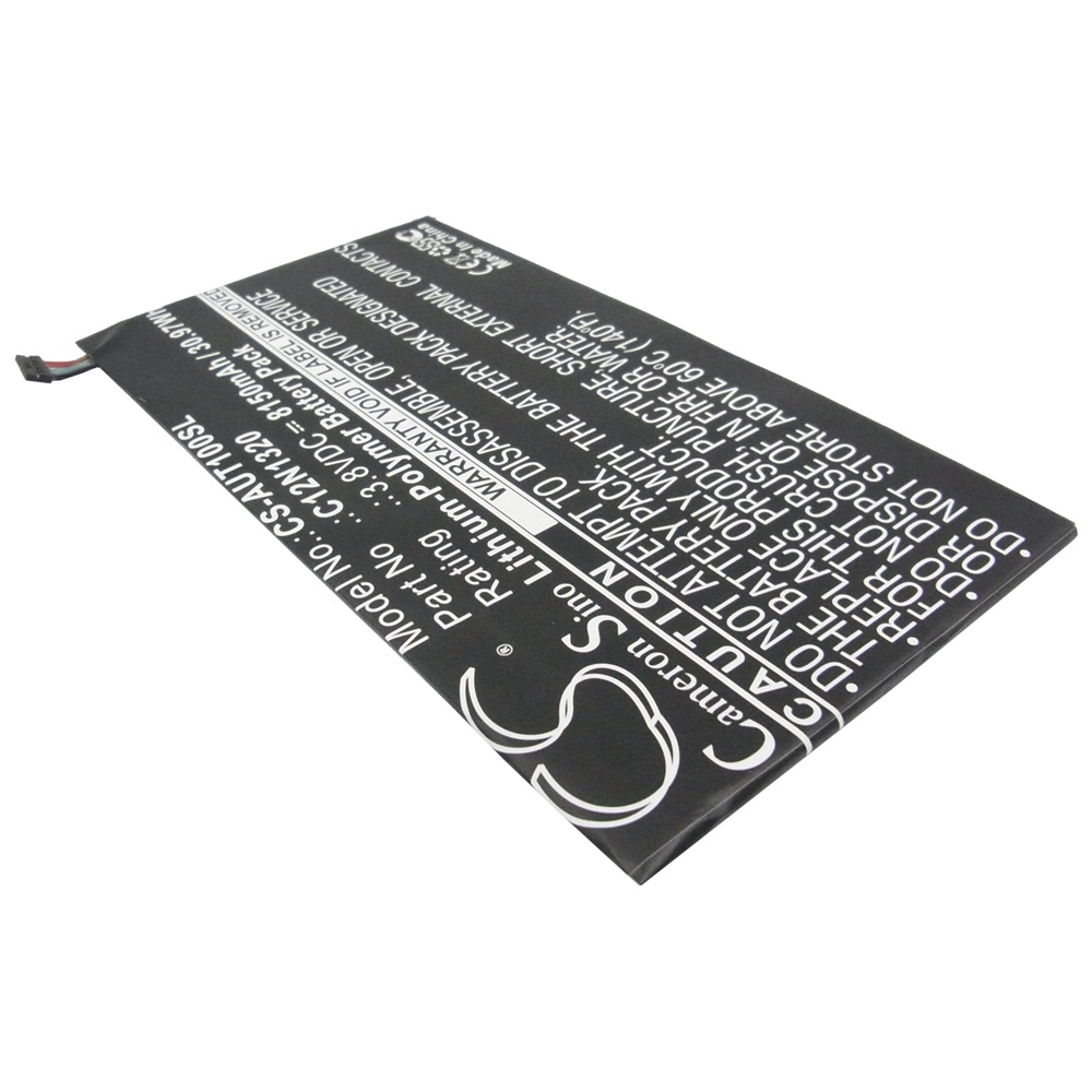 RealPower Asus C12N1320, 0B200-00720300, C12N1320 3.8V 8150mAh utángyártott akku Li-Polymer (CS-AUT100SL) (CS-AUT100SL)