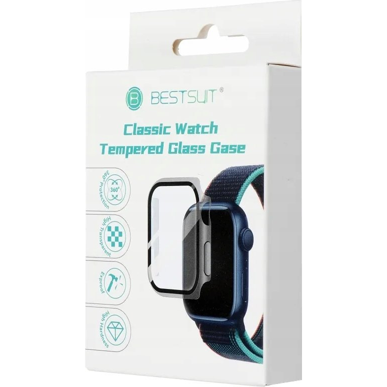 Bestsuit Tok Hibrid Üveggel Apple Watch 10 42mm - Átlátszó ( )