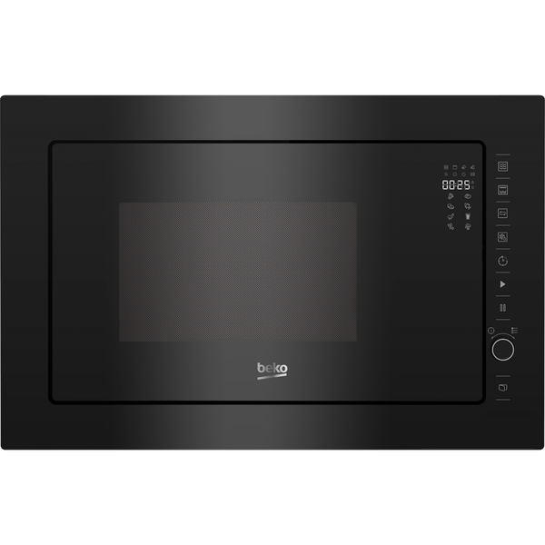 Beko BMCB25433BG Beépíthető Mikrohullámú sütő Grillel 25L 900W Fekete