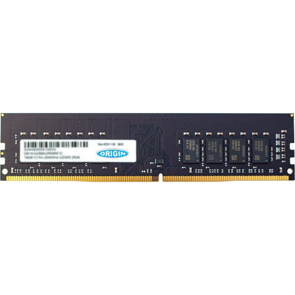 Origin Storage 32GB DDR4 3200MHz UDIMM 2Rx8 non-ECC 1.2V geheugenmodule 1 x 32 GB