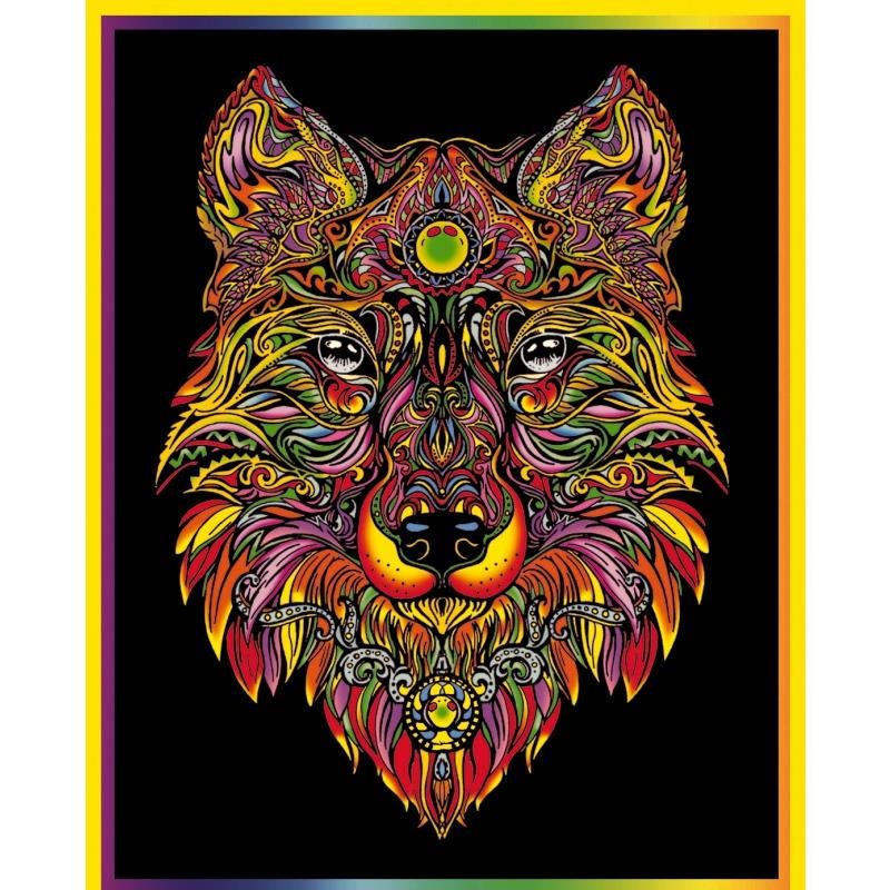 Colorvelvet Bársony kép - Farkas (8024238000269)
