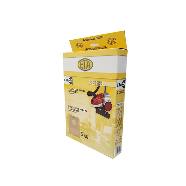 Eta IZ-418GY  0418 / 1418 JUNIOR S24 GYÁRI PAPÍR PORZSÁK (5DB+2FILTER/CSOMAG) 041868824 (GA5487)