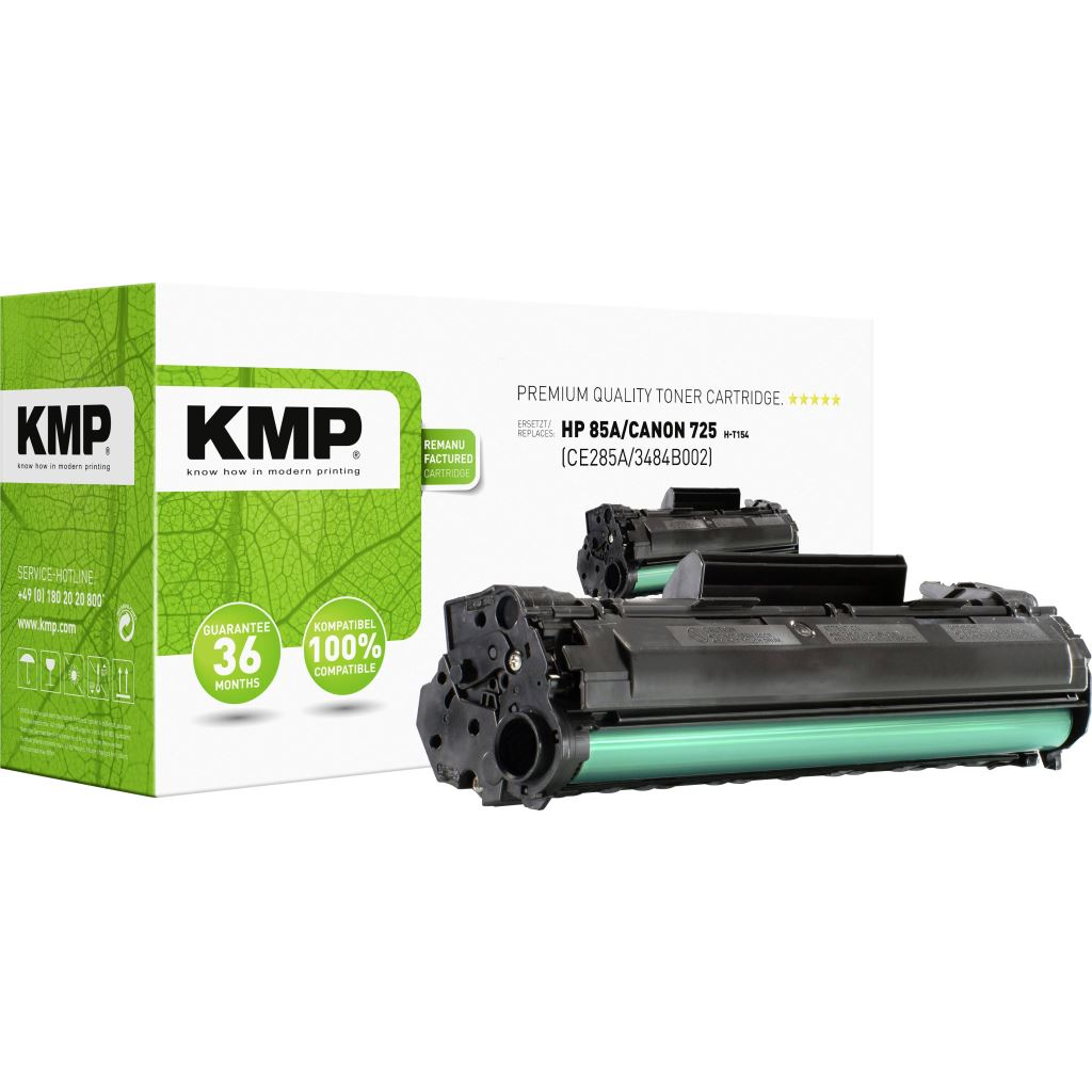 KMP H-T154 HP 85A, CE285A toner fekete (1229,0000) (1229,0000)