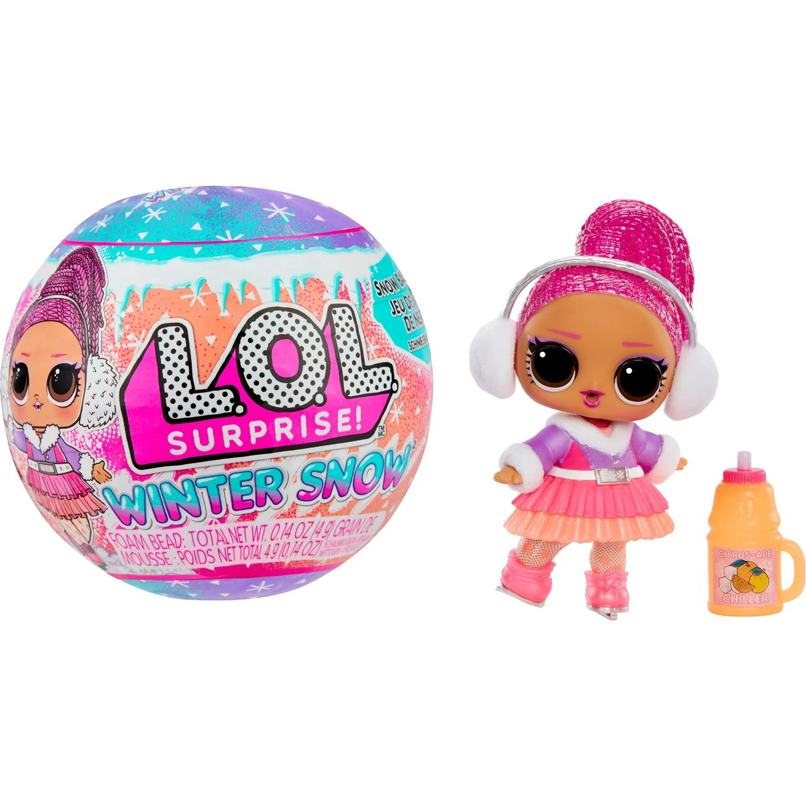 L.O.L. Surprise Winter Snow Tots meglepetés baba (120643-EUC)