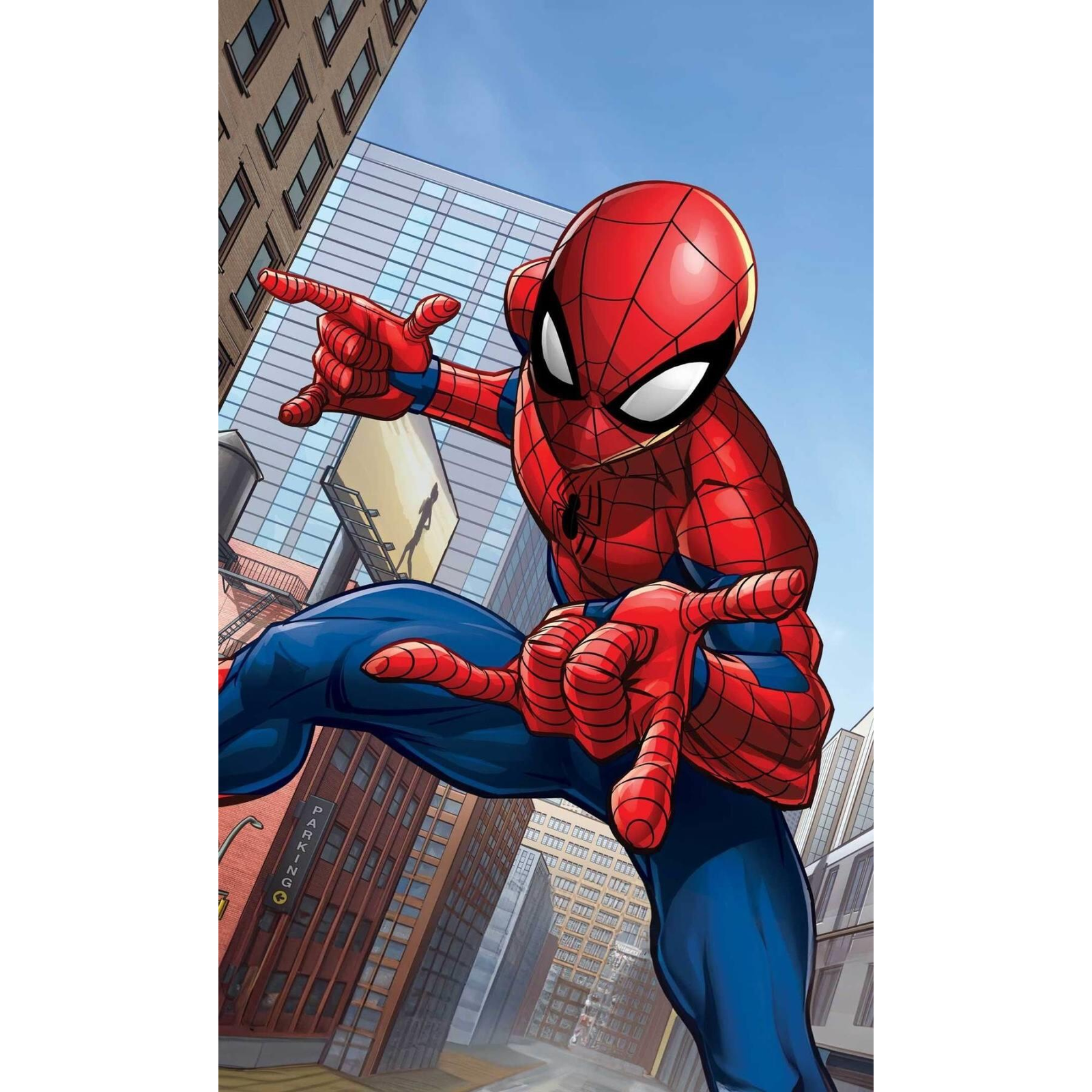 Jerry Fabrics Baby Towel Spider-man 30 × 50 cm (040134-SPIDERMANA)