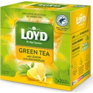 Loyd Tea Green Citrom 20x1,5g (3103106)