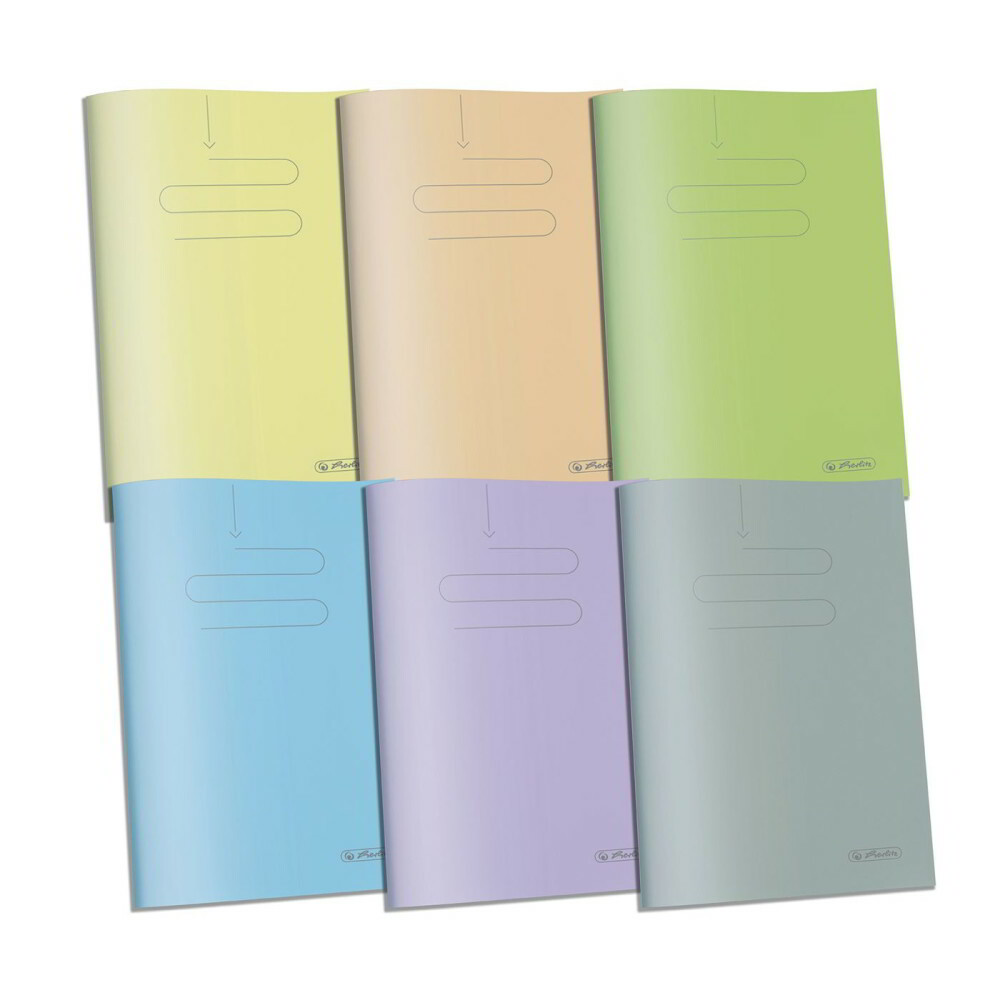 Herlitz PP 60 lapos A5 sima füzet - Többfajta (09091471)