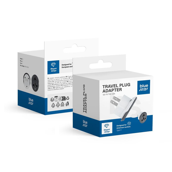 Bluestar BS281600 Univerzális -> US Utazó Adapter