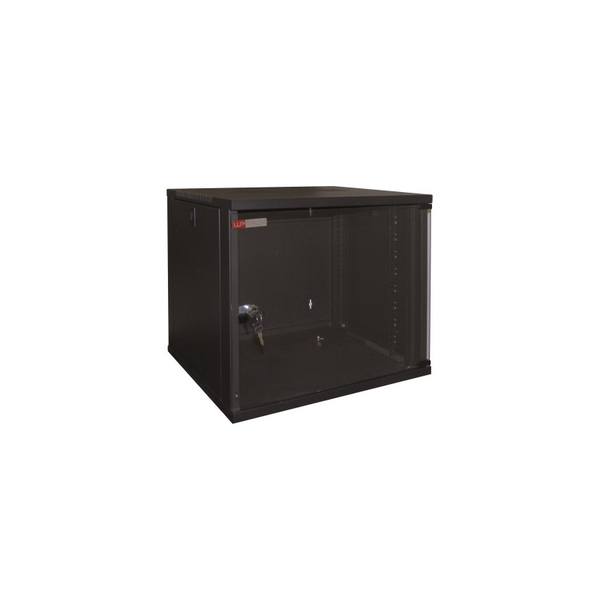 WP RWA SERIES 9U 19" fali Rack szekrény 540x450 fekete (WPN-RWA-09604-B)