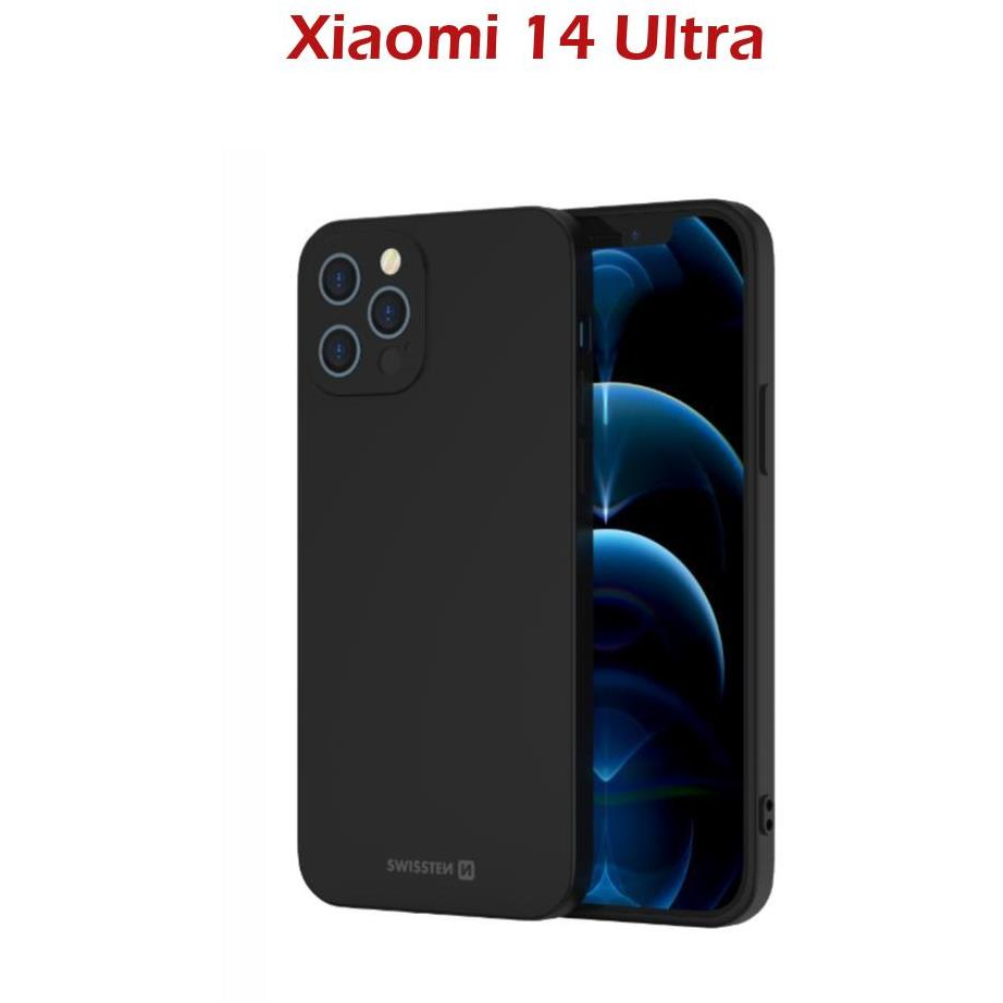 Swissten Soft Joy Xiaomi 14 Ultra fekete tok (34500371)
