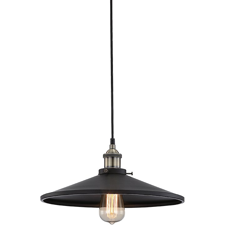 ACA DECOR Hippolyte Függeszték, fekete (5208055031962)