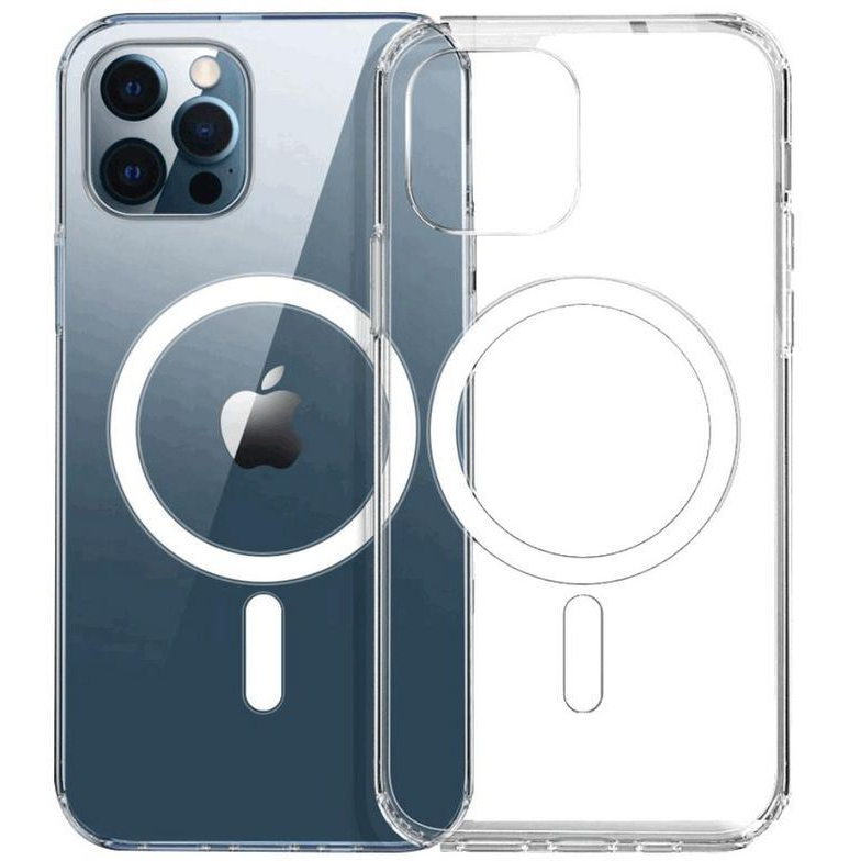 eSTUFF Berlin Apple iPhone 12/12 Pro MagSafe Tok - Átlátszó (ES671220)