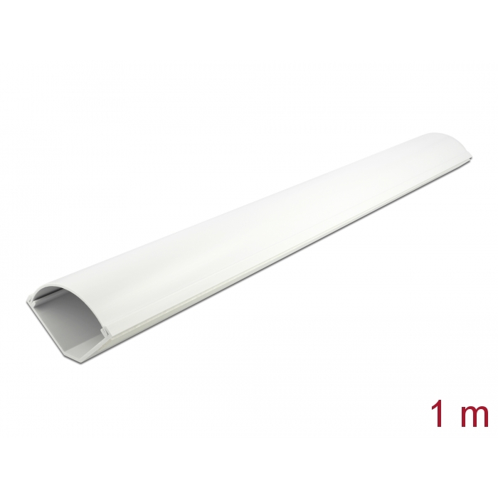 Delock Sarokcsatorna 73 x 42 mm - hossza 1 m fehér (20716) (20716)