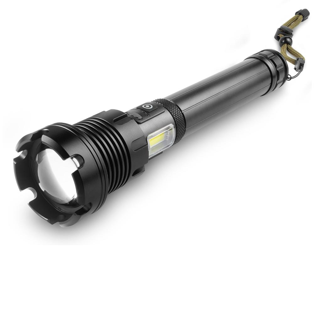 Retlux RPL 401 Újratölthető taktikai elemlámpa - Fekete (RPL 401)