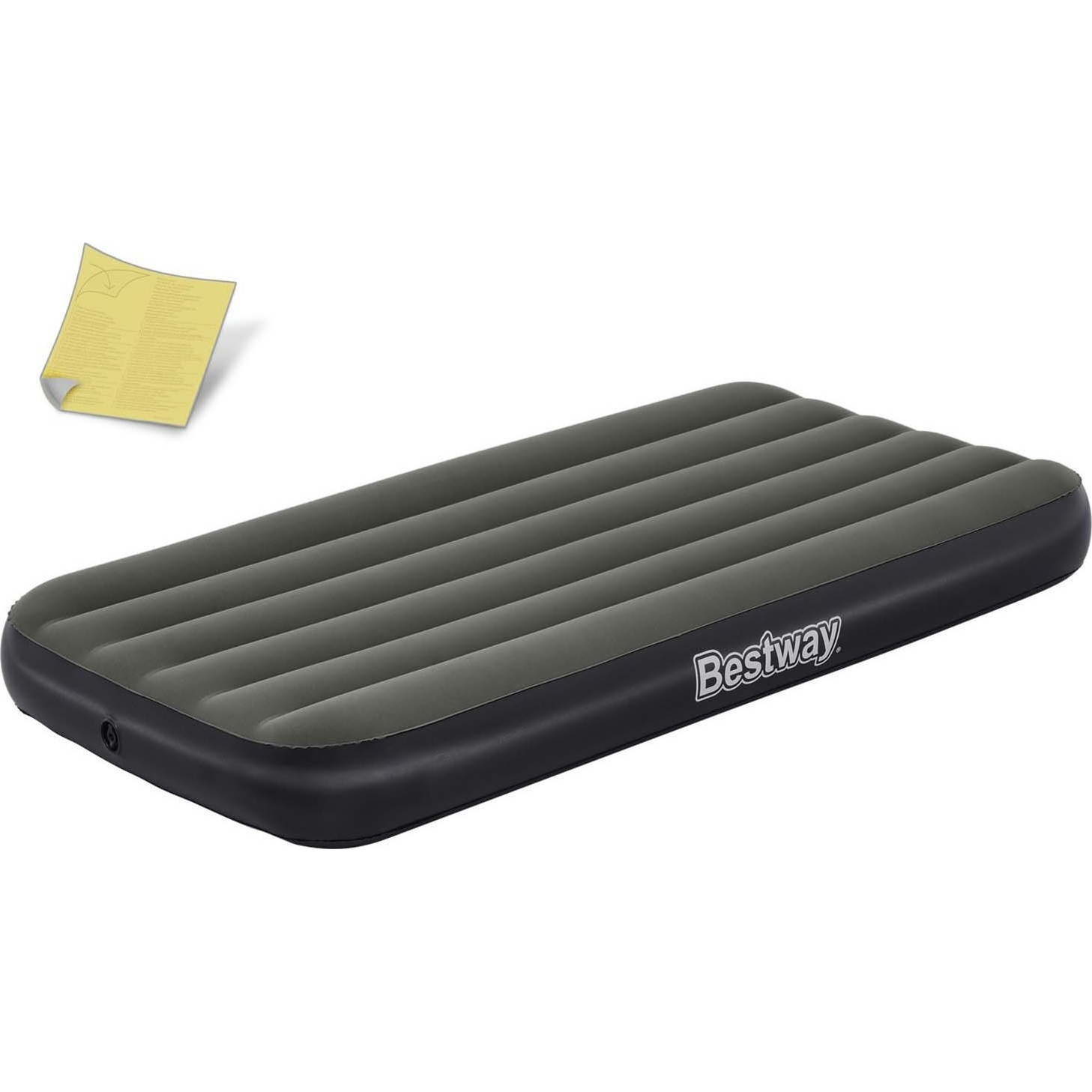 Bestway 6713L / 23 légmatrac Egyszemélyes matrac Fekete, Szürke Uniszex (BE6713L)