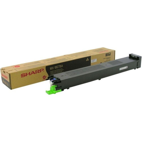 Sharp MX-18GTBA tonerpatron 1 stk Original Sort