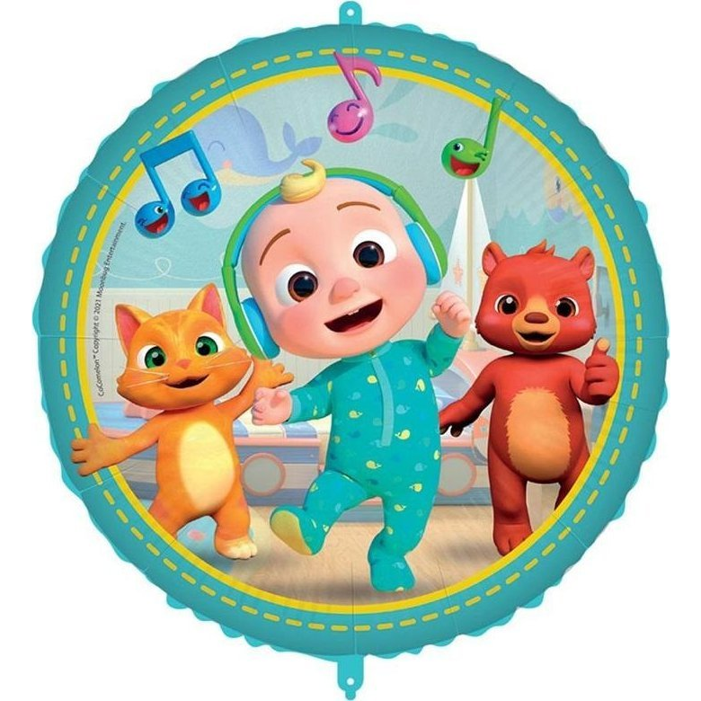 CoComelon Music Fólia Lufi - 46 cm (5201184940969)
