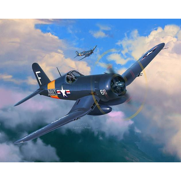 Revell F4U-4 Corsair 1:72 makett repülő (03955) (03955)
