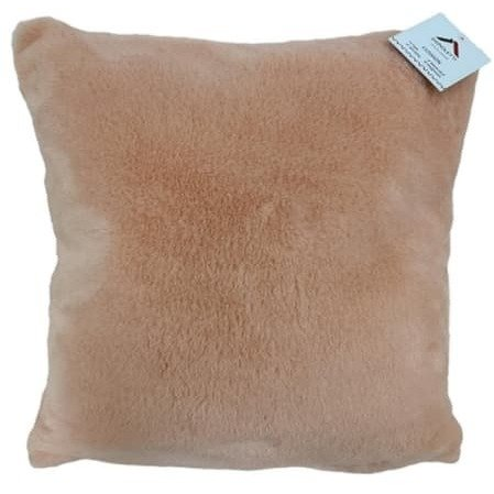  Domoletti FAKE RABBIT FLEECE CUSHION 45X45 PINK
