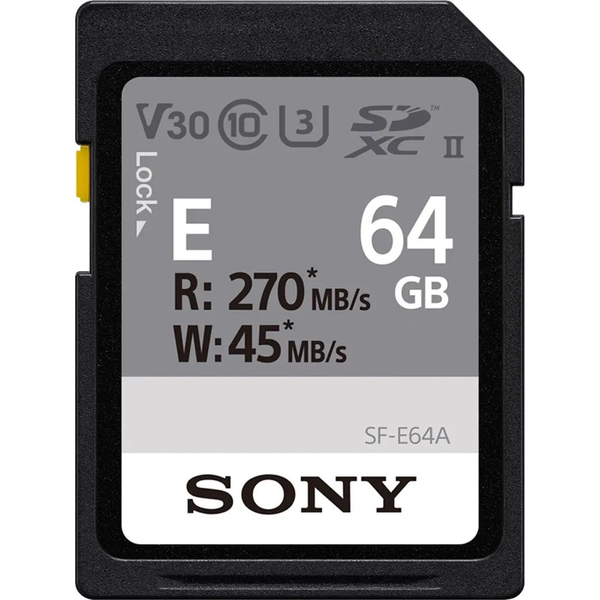 Sony SF-E64A 64 GB SDXC Klasse 10