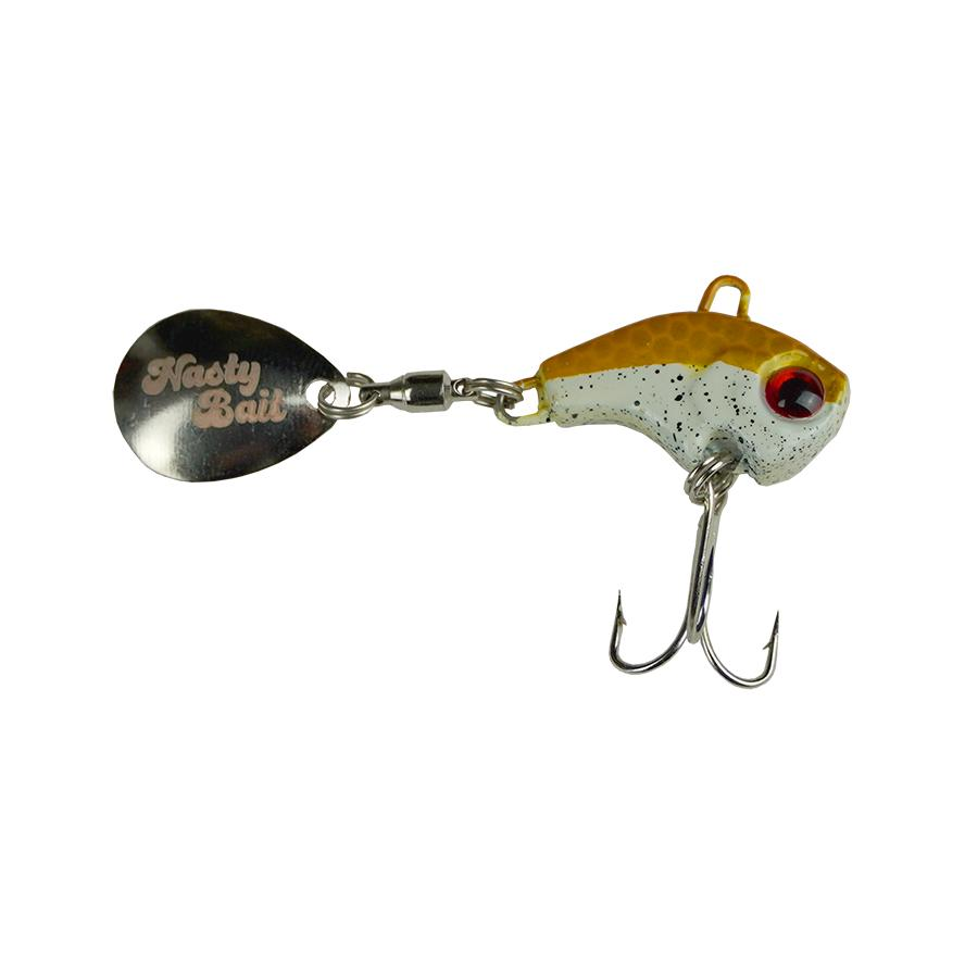NASTY BAIT Lurchi sinkink Jig Spinner 5.5cm 9g Mud/Mud (231616) (231616)