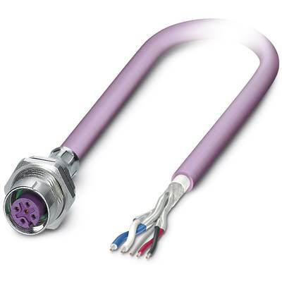 Bus system flat-type plug SACCBP-M12FS-5CON-M16/1,0-920 1534478 Phoenix Contact (1534478)