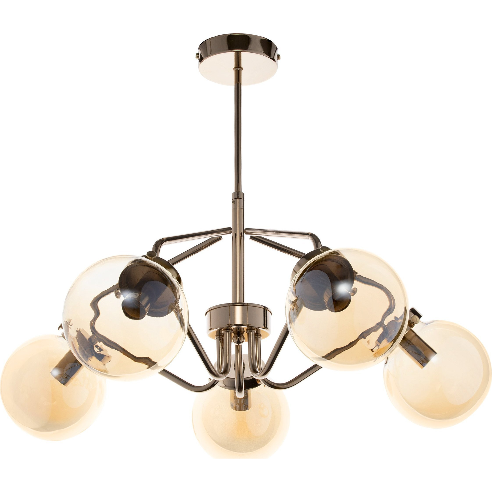 Bulat 5P, Függőlámpa, E14 Max. 5x40W, Arany (AD-LD-6220CE14S)