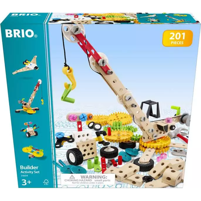 BRIO Builder Activity 201 darabos Készlet (63460400)