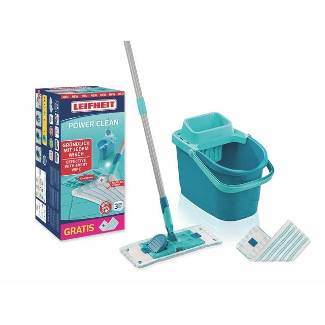 LEIFHEIT PowerClean M szett + micro duo pótpárna (4006501555151)