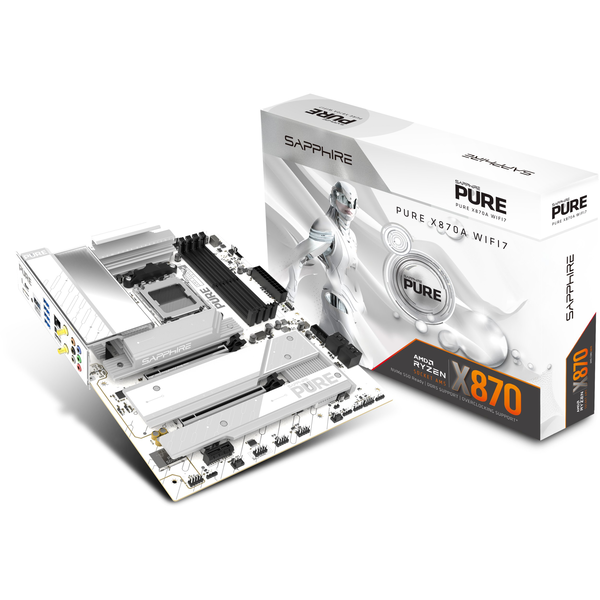 Sapphire Pure X870A WiFi7 alaplap