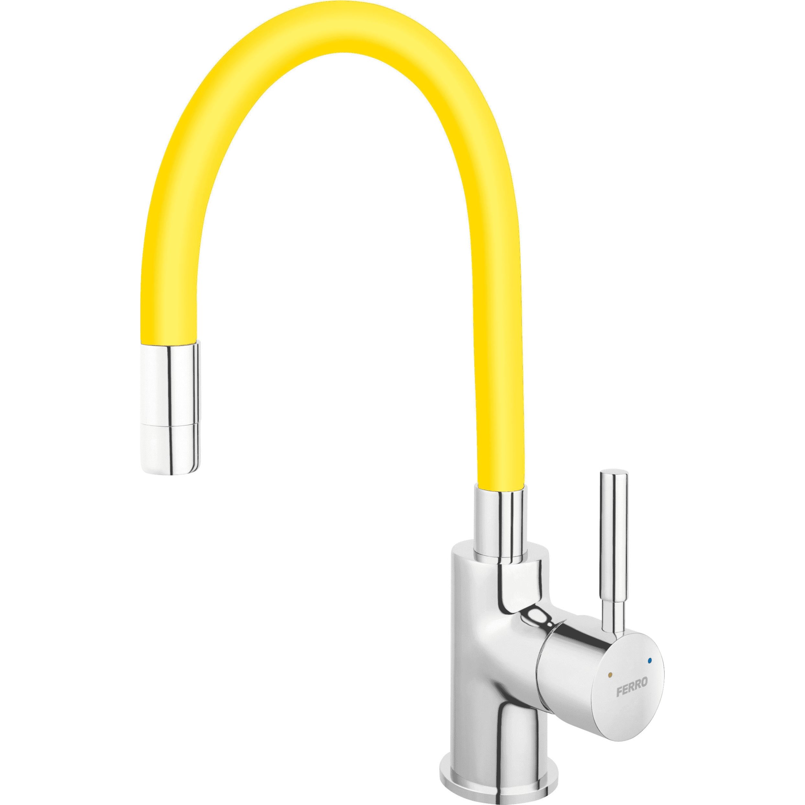 Ferro Zumba Flexibilis Csaptelep - Sárga (BZA4C)