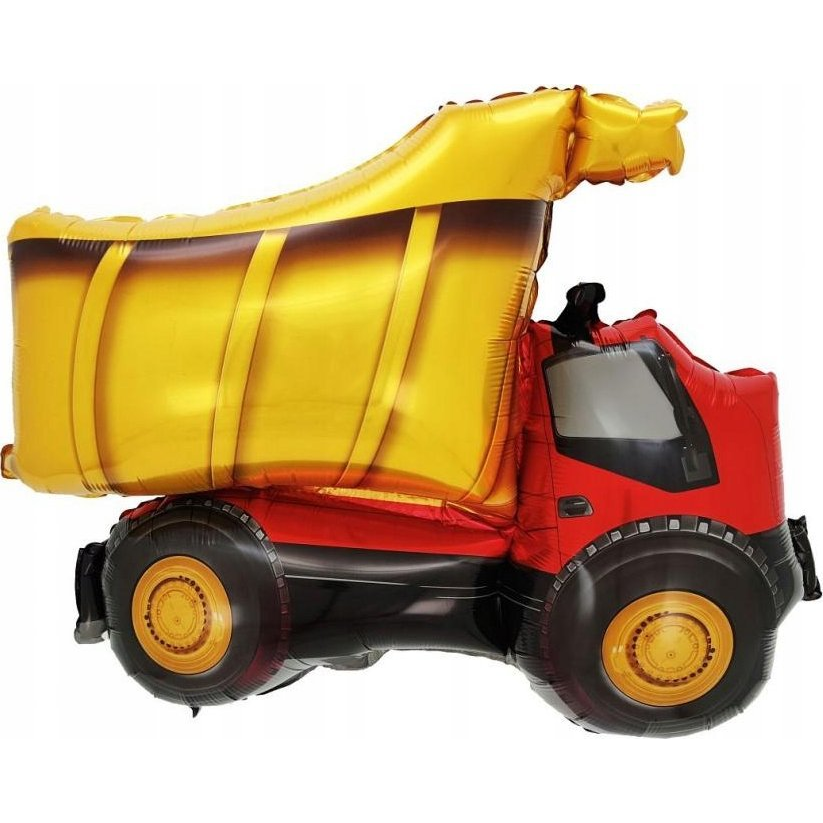 Héliummal tölthető dömper alakú fólia lufi - 53 x 70 cm (5906639410706)