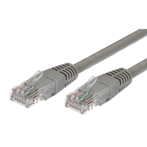 Patchcord U/UTP 6a TB RJ45 / RJ45 2 m šedý