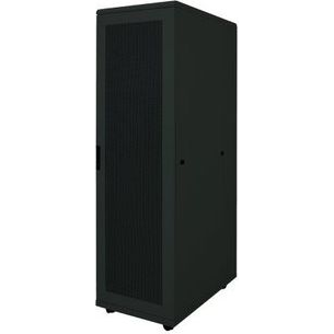 Intellinet 713252 шкаф за монтиране на апаратура 36U Самостоятелно стояща поставка Черен