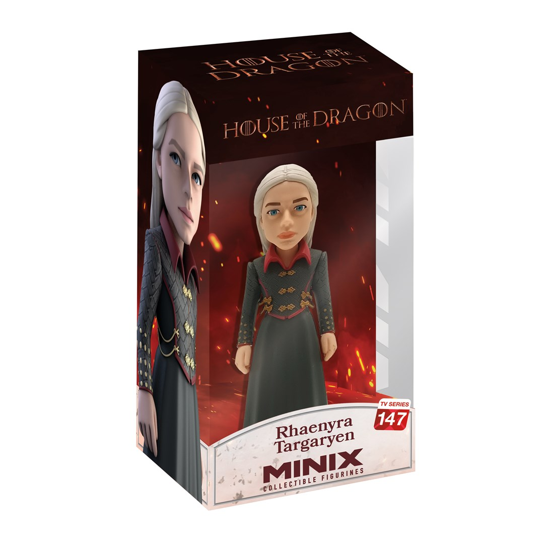 Minix Sárkányok Háza - Rhaenyra Targaryen gyűjthető filmes figura 12 cm (16204)