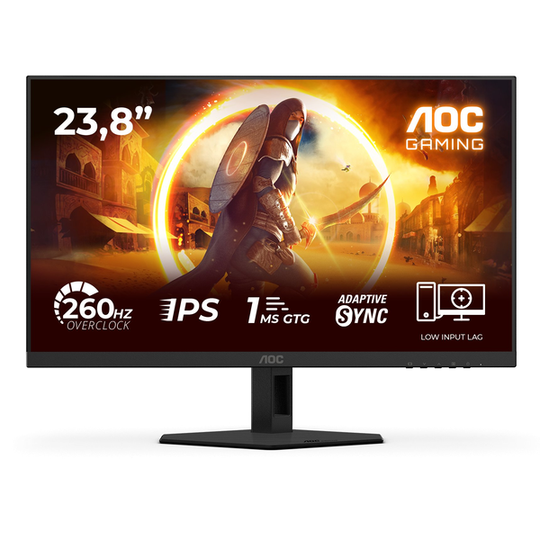 AOC G4 24G4ZRE Monitor PC 60,5 cm (23.8") 1920 x 1080 Pixel Full HD LED Nero, Rosso