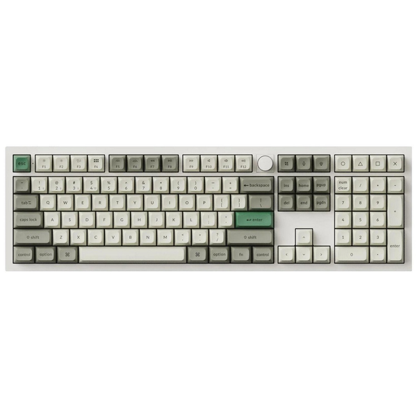 Keychron Q6 Max Mechanikus (Red Switch) Wireless USB-C Billentyűzet US - Szürke