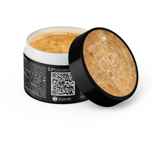 Cosmetics Zone Excellent PRO Thixotropy Gel With Effect budujący żel Golden Eye 15g