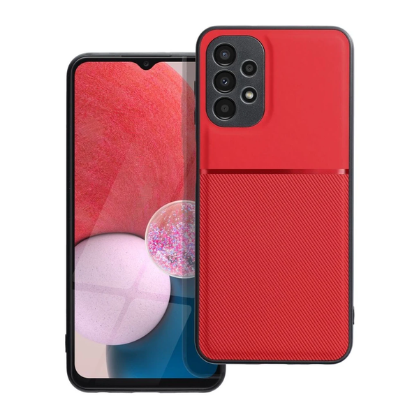 Samsung Galaxy A13 4G készülékhez Noble tok, piros