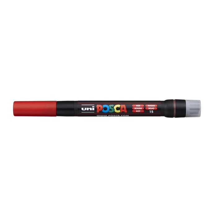 Uni Posca PCF-350 Ecsetirón- Piros (300376000)