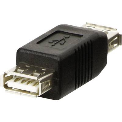 Lindy 71230 kabelová redukce USB A Černá