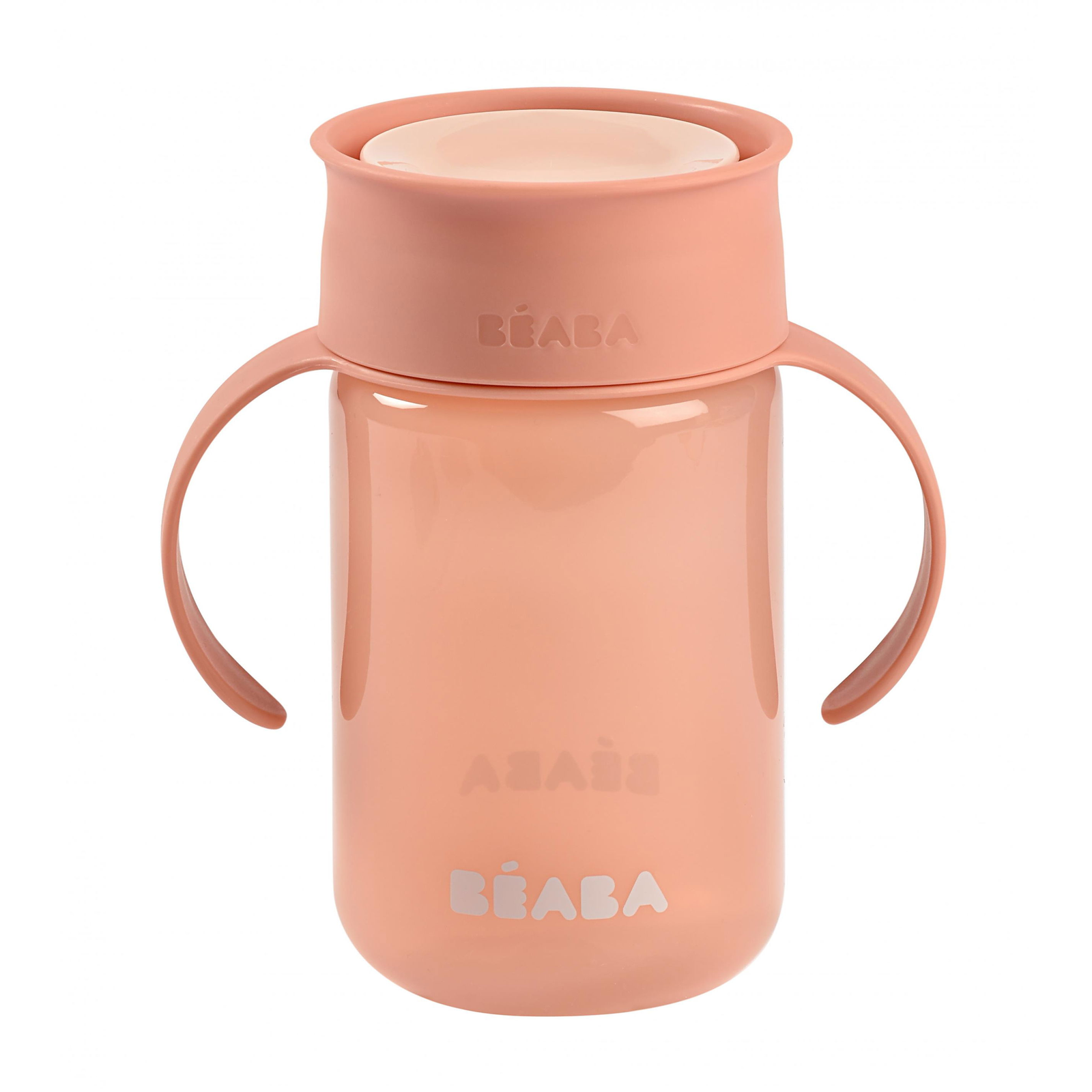 Beaba 360° Tanulópohár, rózsaszín, 340 ml (3384349135713)